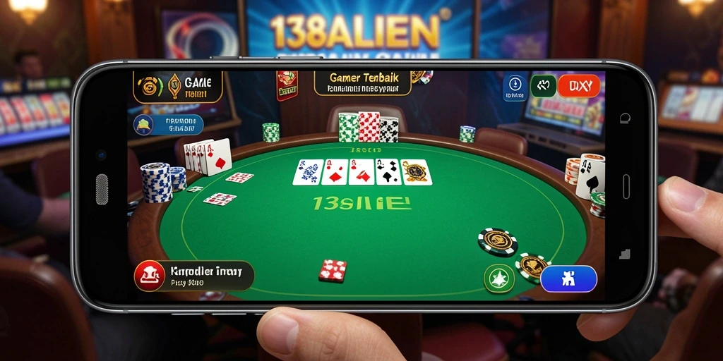 Gameplay Poker yang menegangkan dan menarik di 138ALIEN.