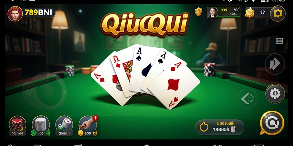 Tampilan gameplay QiuQiu yang menarik dan seru di 789BNI.