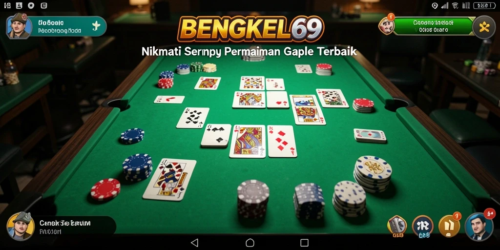 Tampilan gameplay seru BENGKEL69 dengan pemain yang berkompetisi.