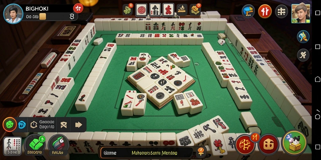 Tampilan gameplay BIGHOKI yang menantang dan menarik.