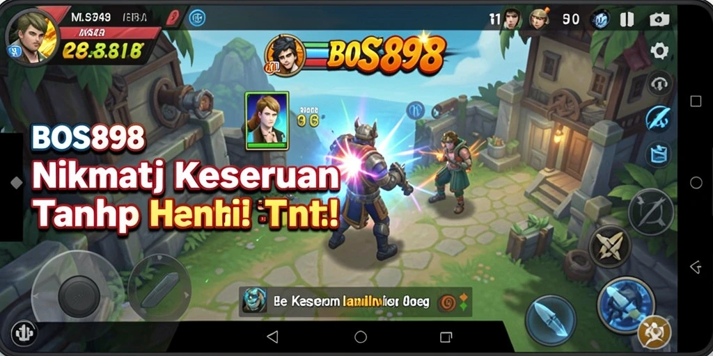 Tangkapan layar utama BOS898 menampilkan gameplay yang seru dan menarik.