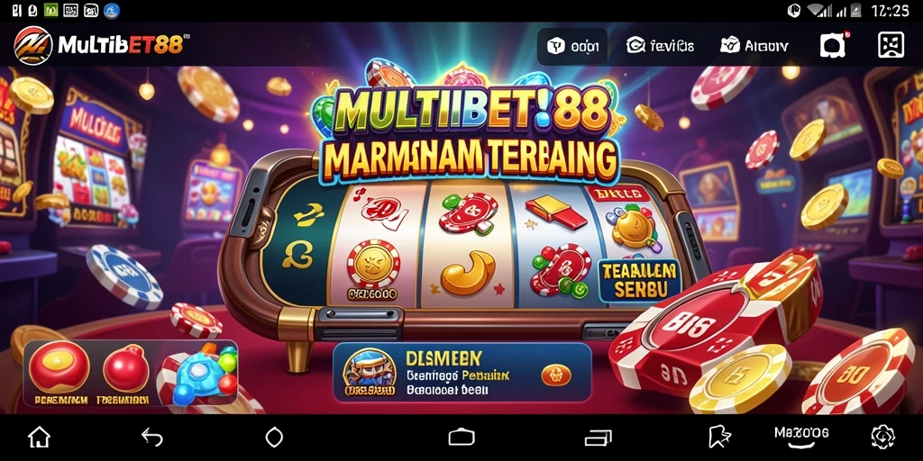 Tampilan menarik dari gameplay MULTIBET88 dalam suasana kasino.