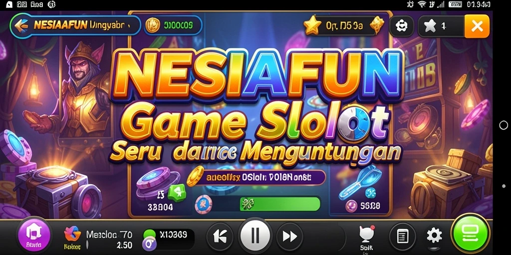 Gameplay menegangkan dan seru di NESIAFUN slot.