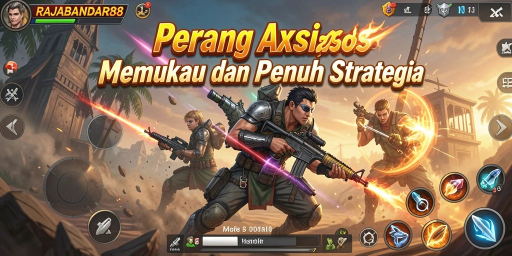 Screenshot gameplay RAJABANDAR88 yang menunjukkan aksi intens dan seru.