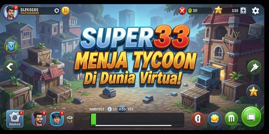 Tampilan gameplay SUPER33 yang menarik dan kompetitif.